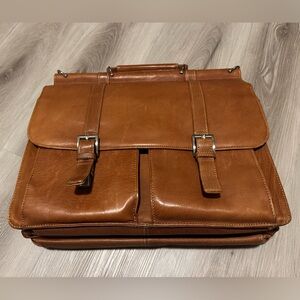 Brown Leather Men's Bag